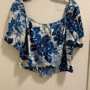 H&M beach Crop Top